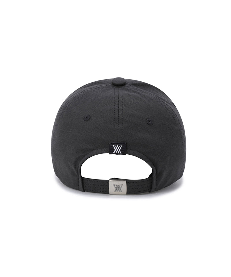 Anew Golf Seersucker Ball Cap - Black