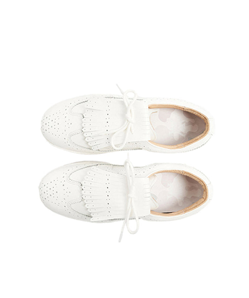 [Special Deal] Women's Tassel Sunflower Shoes 02 - White