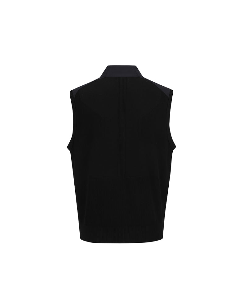 Anew Golf Men's SP Hybrid Knit Vest - Black