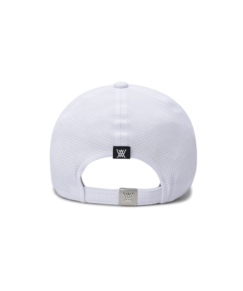 Anew Golf Uni Rip Mesh Cap - White