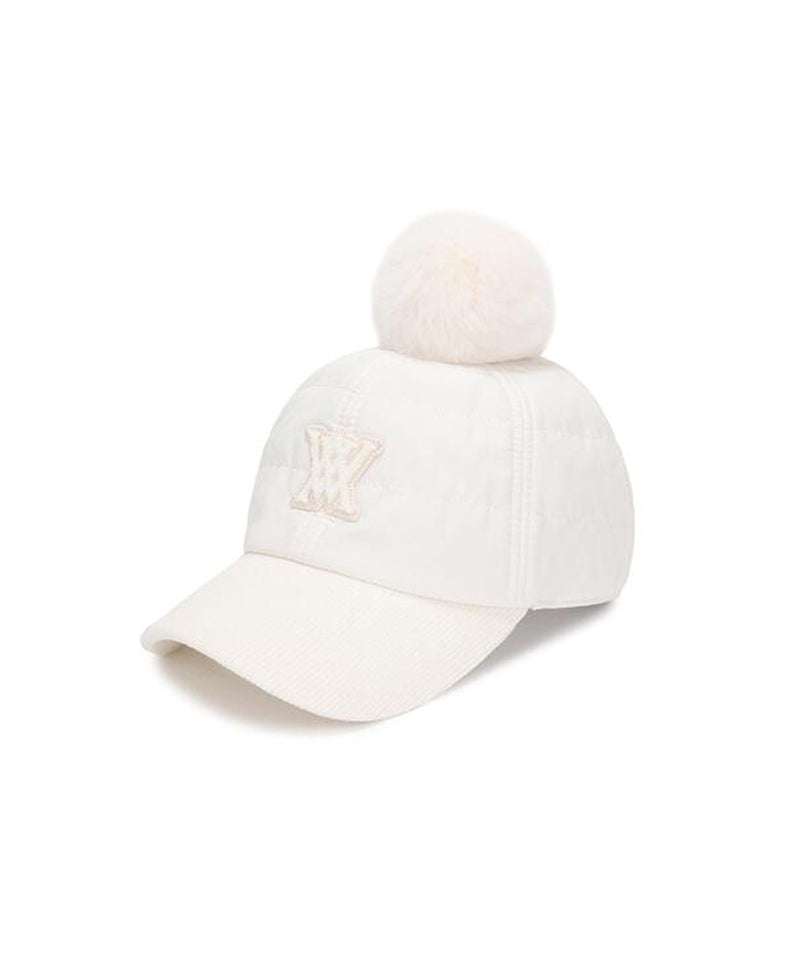 ANEW GOLF Women's  Ear muff Ball Cap - White