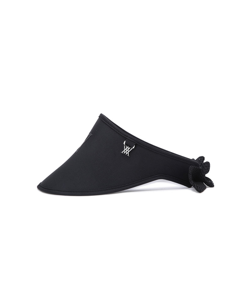 Women's Wide Edge Visor - Black