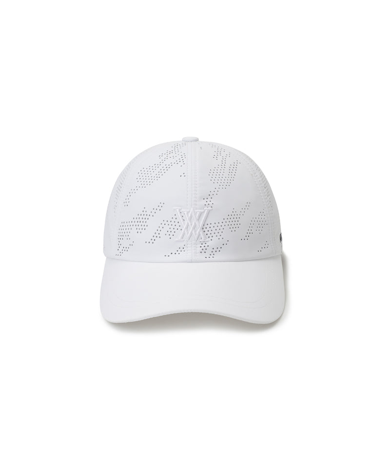 Uni Dot Camo Cap - White