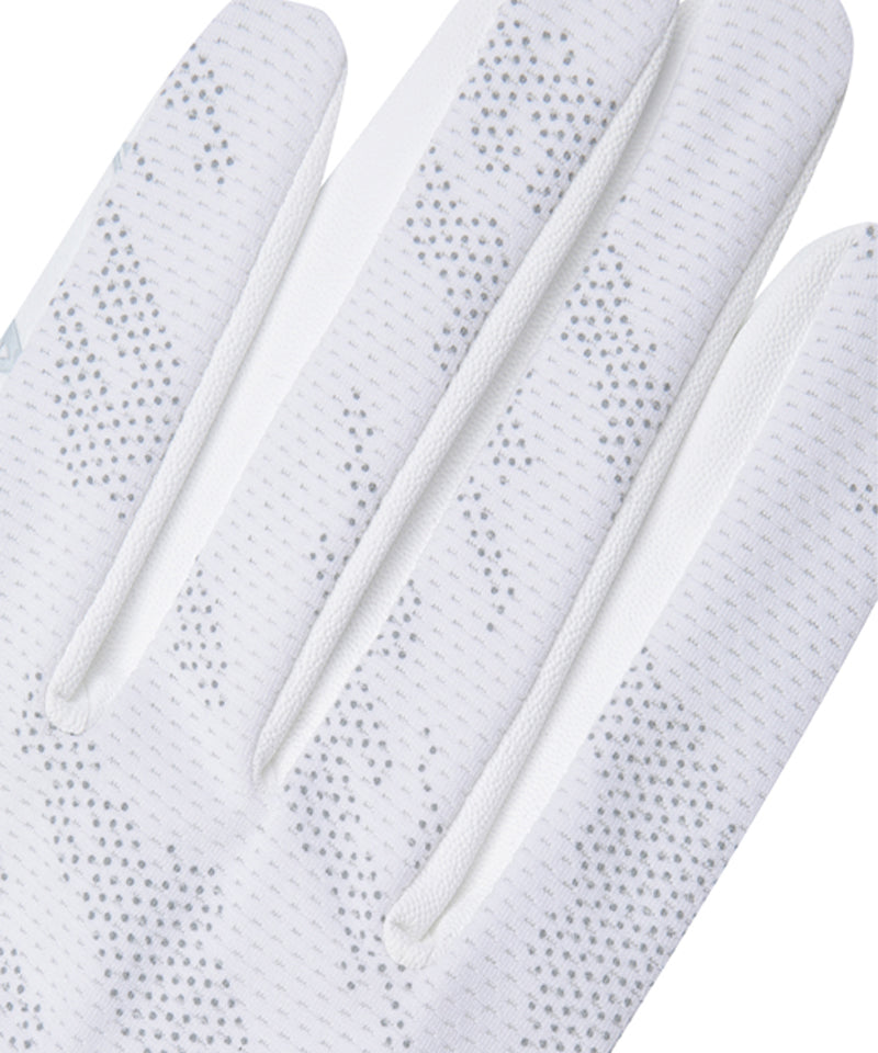 ANEW GOLF Men's Dot Camo Mesh Gloves - White