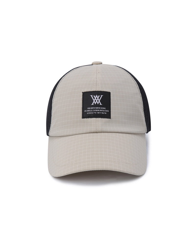 Men's Rip Mesh Cap - Beige