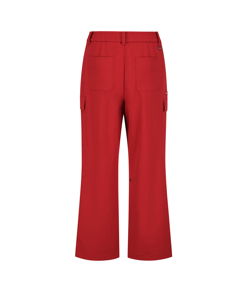 ANEW Golf Women's SP Semi Wide Pants - Red