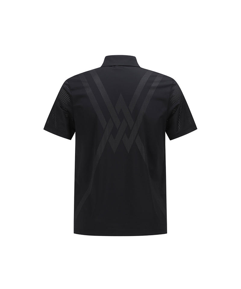 Men's Signature Logo Short T-Shirt - Black