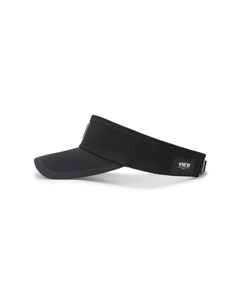 Unisex Essential Logo Visor - Black