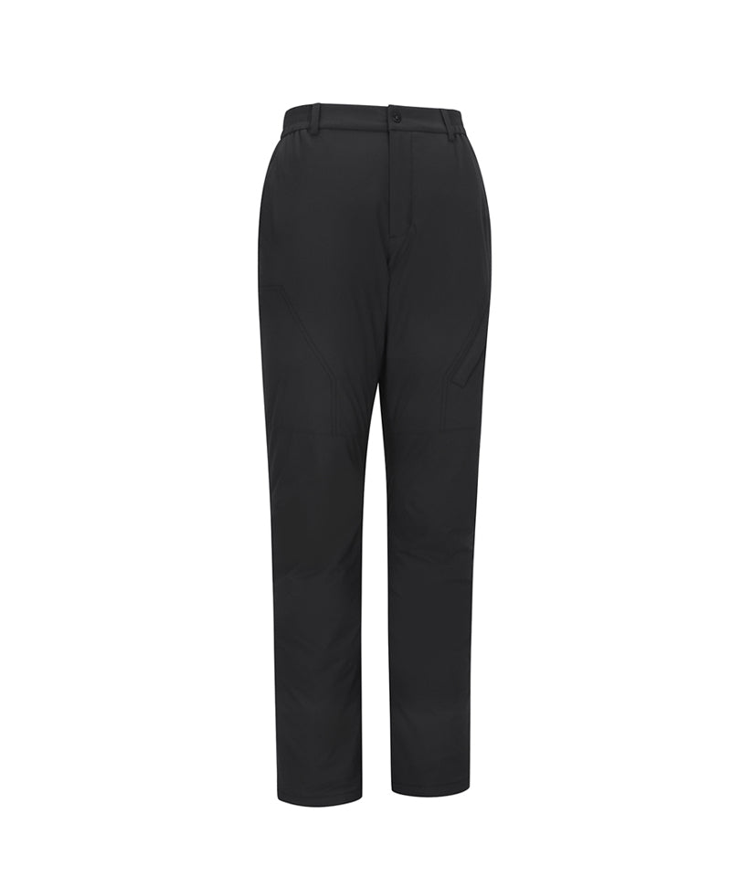 ANEW Golf Men's Half Incision Down Long Pants - Black