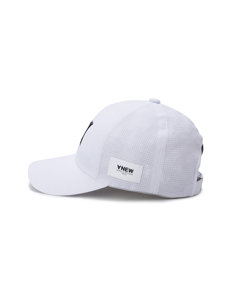 Anew Golf Uni Rip Mesh Cap - White