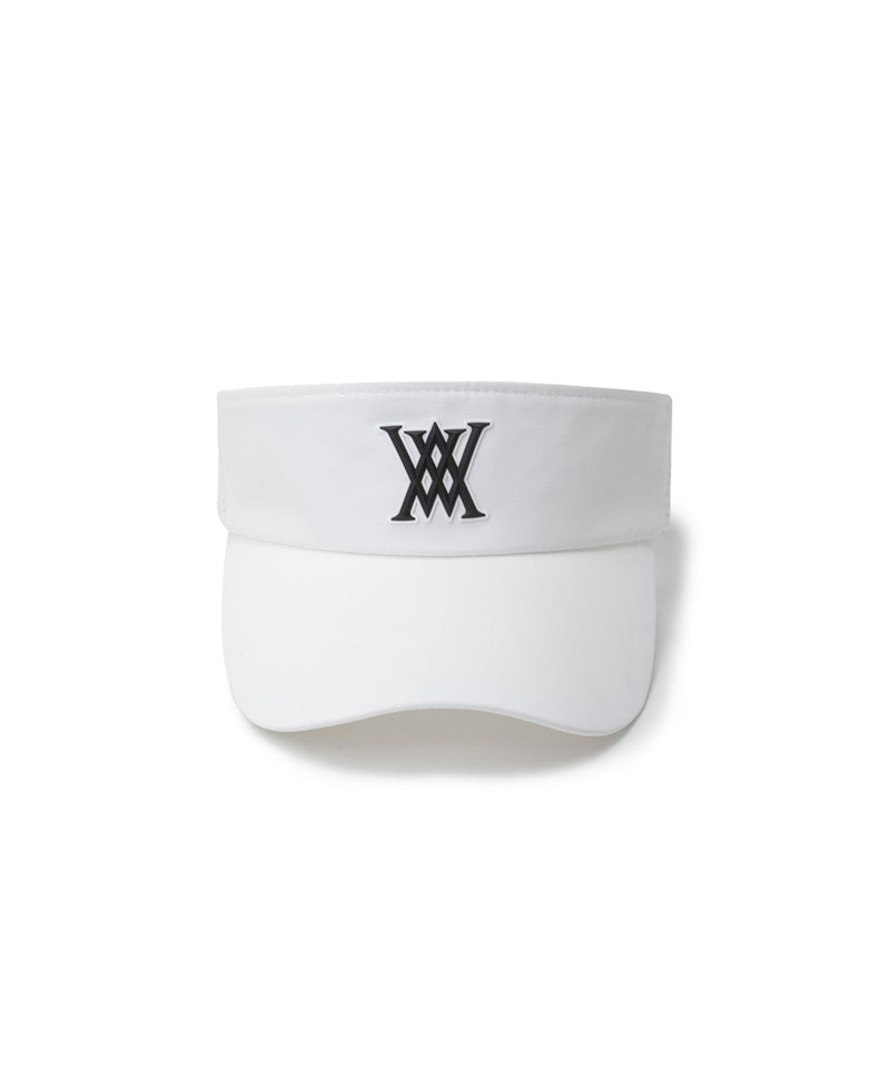 Unisex Essential Logo Visor - White