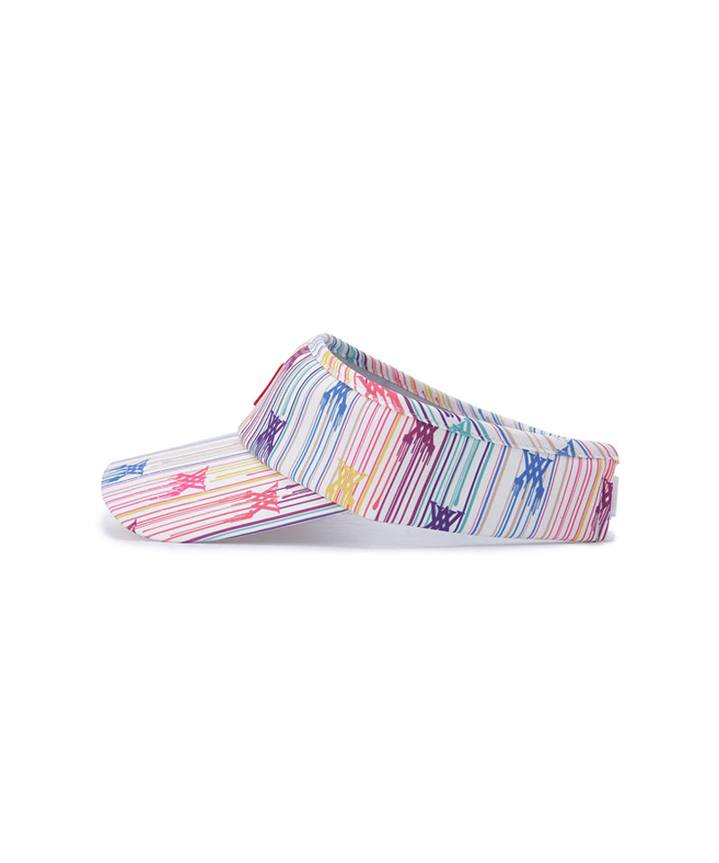 Unisex Color Pattern Visor - Multi