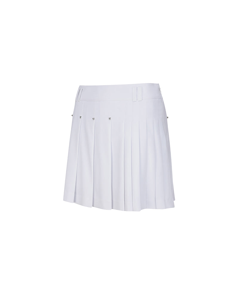 ANEW Golf Women's SP Essential Pleated Skirt - White