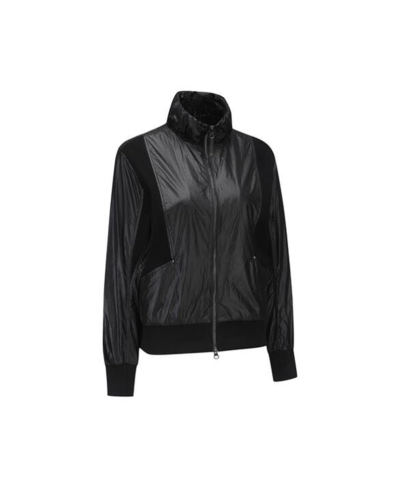 Women's Incision Coloring Point Jacket - Black