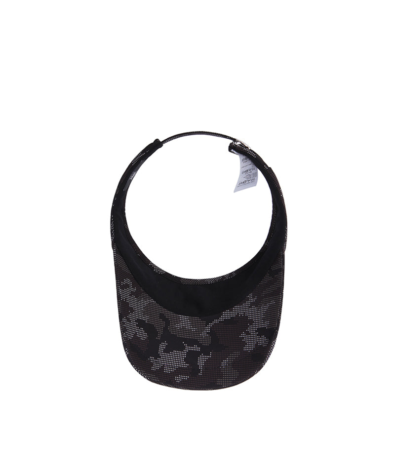 Unisex Dot Camo Visor - Black