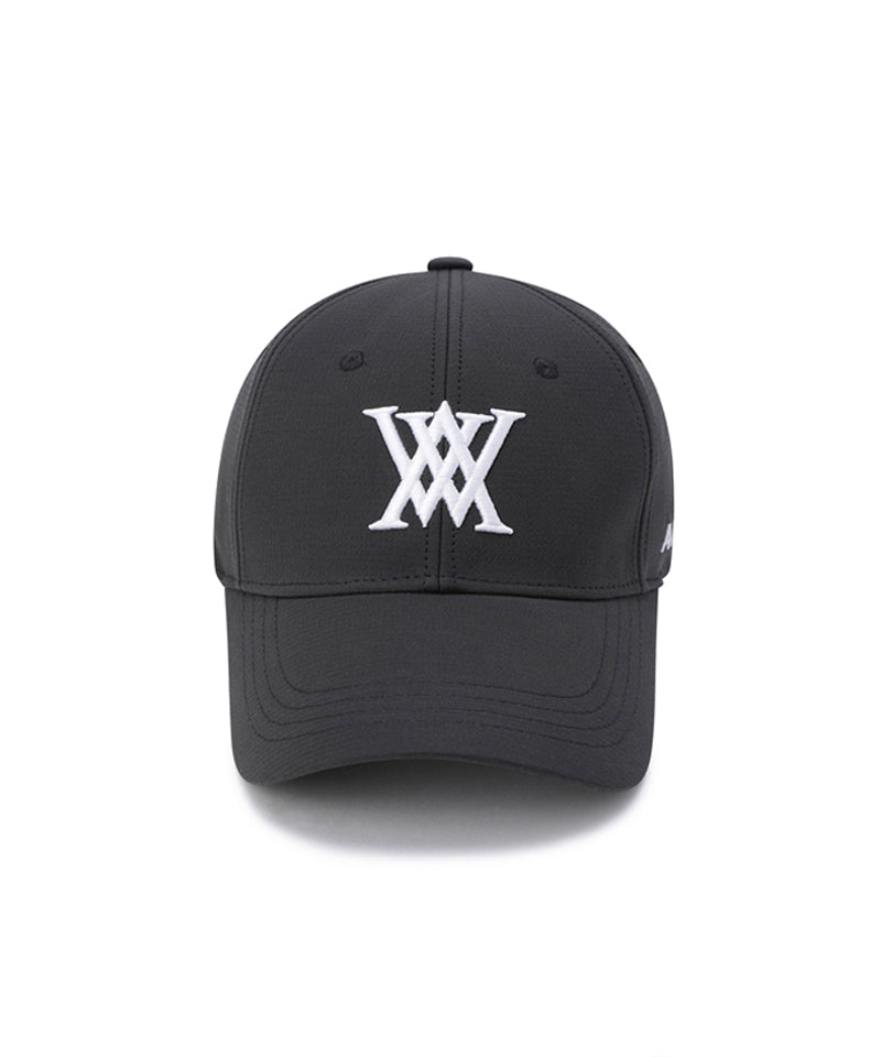 Anew Golf Seersucker Ball Cap - Black