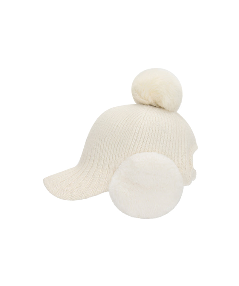 ANEW GOLF Women's New Angora Knit Ballcap - Ivory