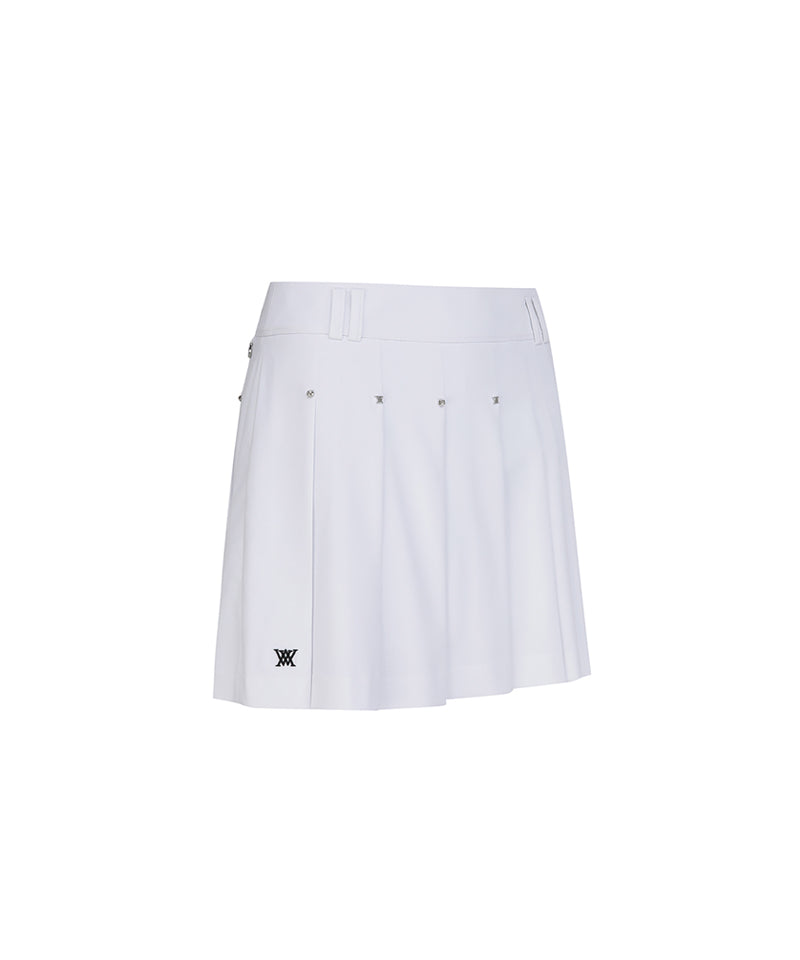 ANEW Golf Women's SP Essential Pleated Skirt - White