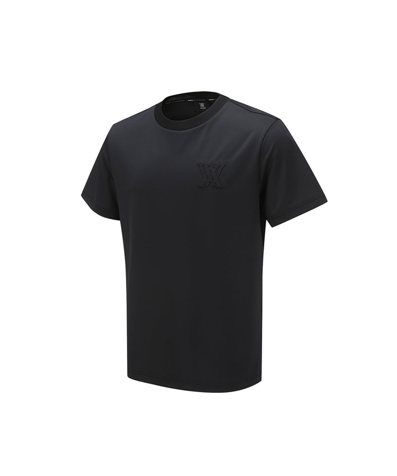 Men's SM Round Short T-Shirt - Black