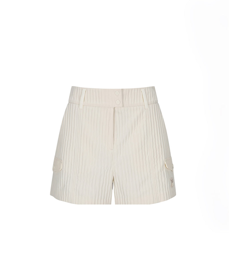 Women's Set-Up Half Pants - Ivory