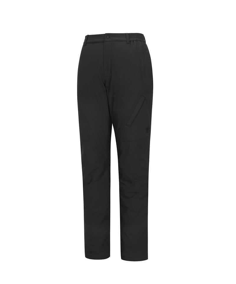 ANEW Golf Men's Half Incision Down Long Pants - Black