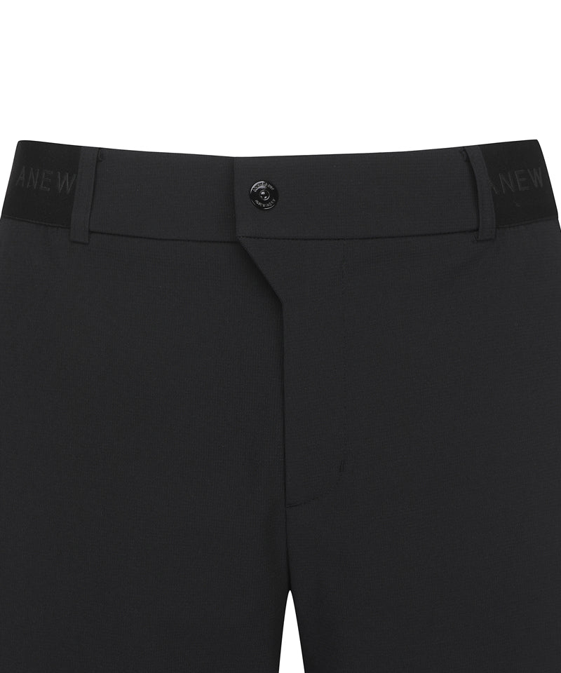 Men's Skirtuaer Line Half Pants - Black