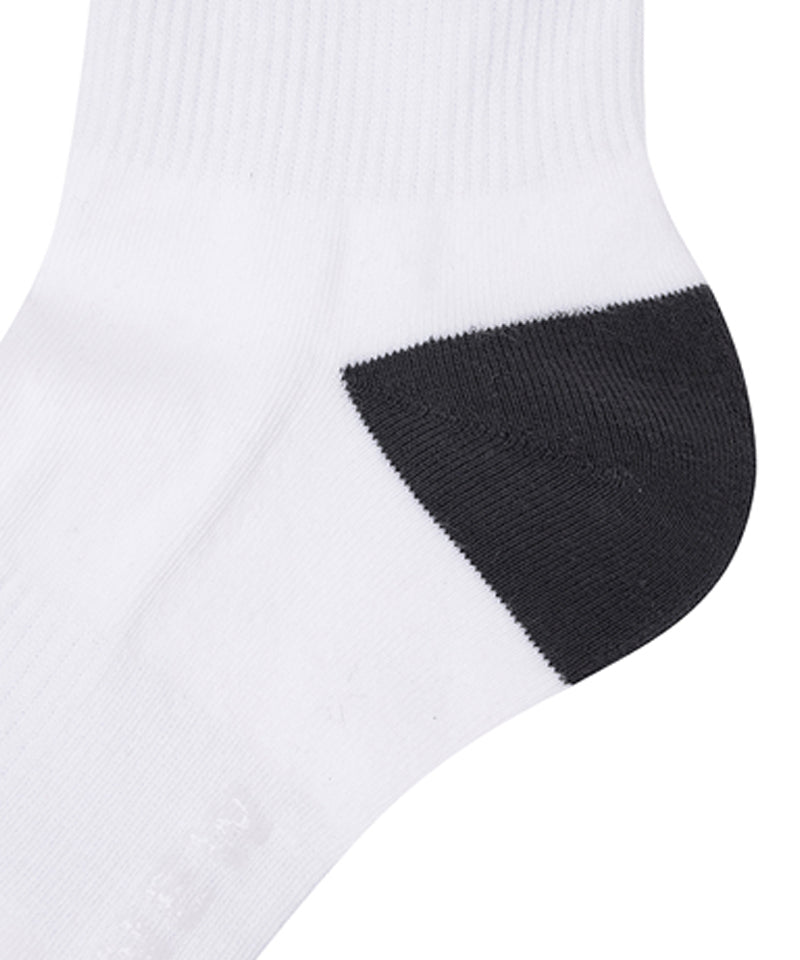 Men's Double-Block Crew Socks - D/Gray