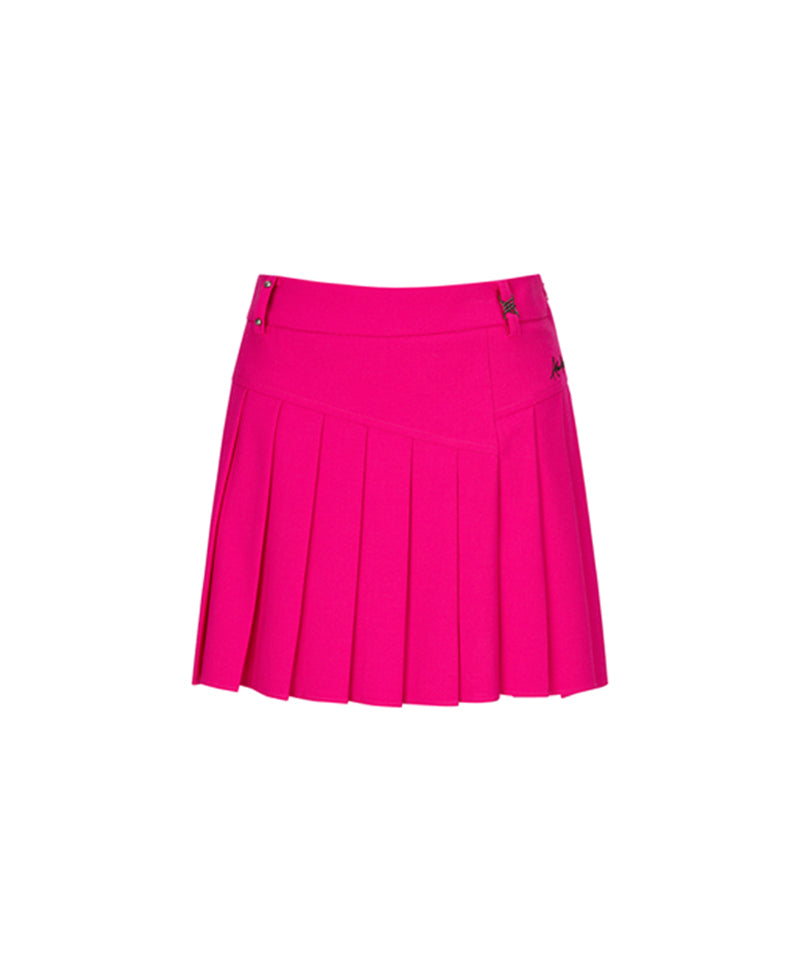 Women's Half Pleats Points SQ - Pink