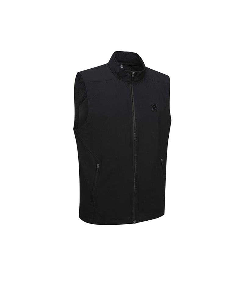 Men's Back Ventilation Vest - Black