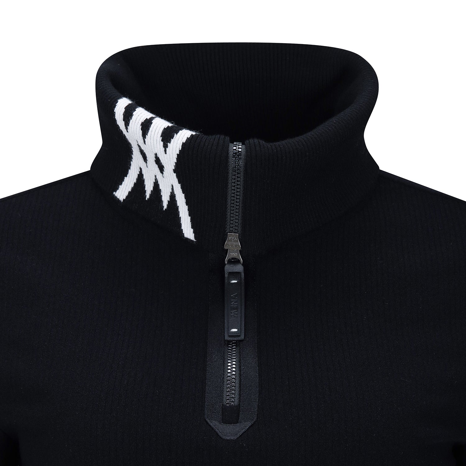 ANEW Golf Women Logo Point Collar L/TS - Black