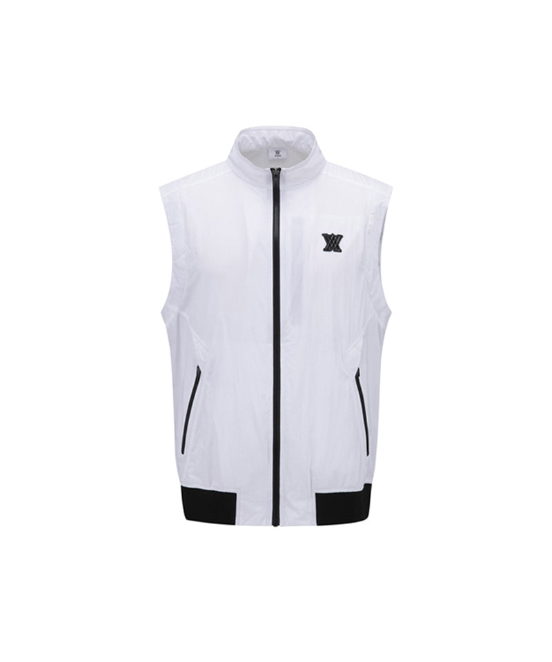 [AIR FAN] Men's Hight Tech Cooler Vest - White