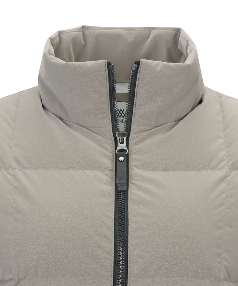 ANEW Golf Women's Gradiation Knit Down Hybrid Jacket - Dark Beige