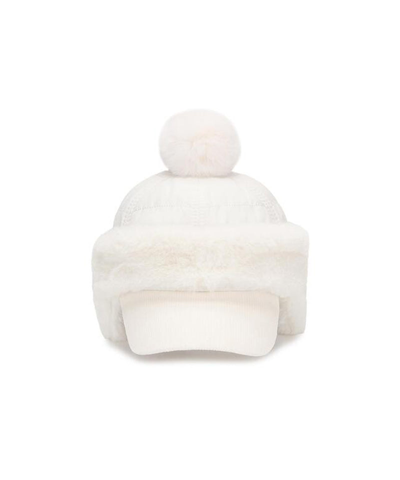 ANEW GOLF Women's  Ear muff Ball Cap - White