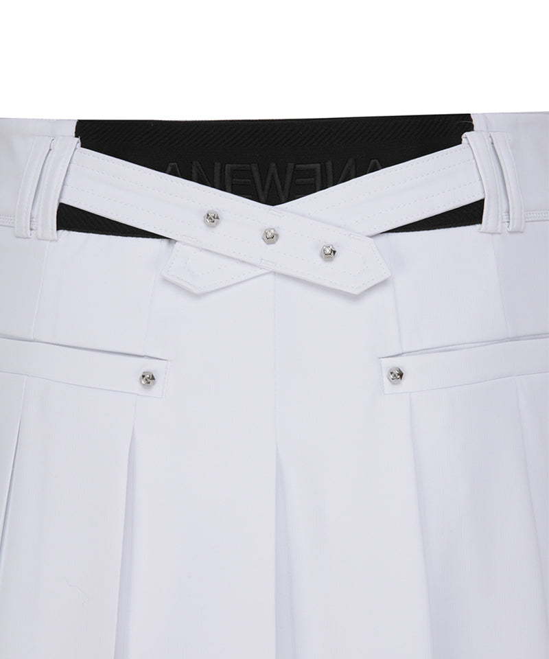 ANEW Golf Women's SP Essential Pleated Skirt - White