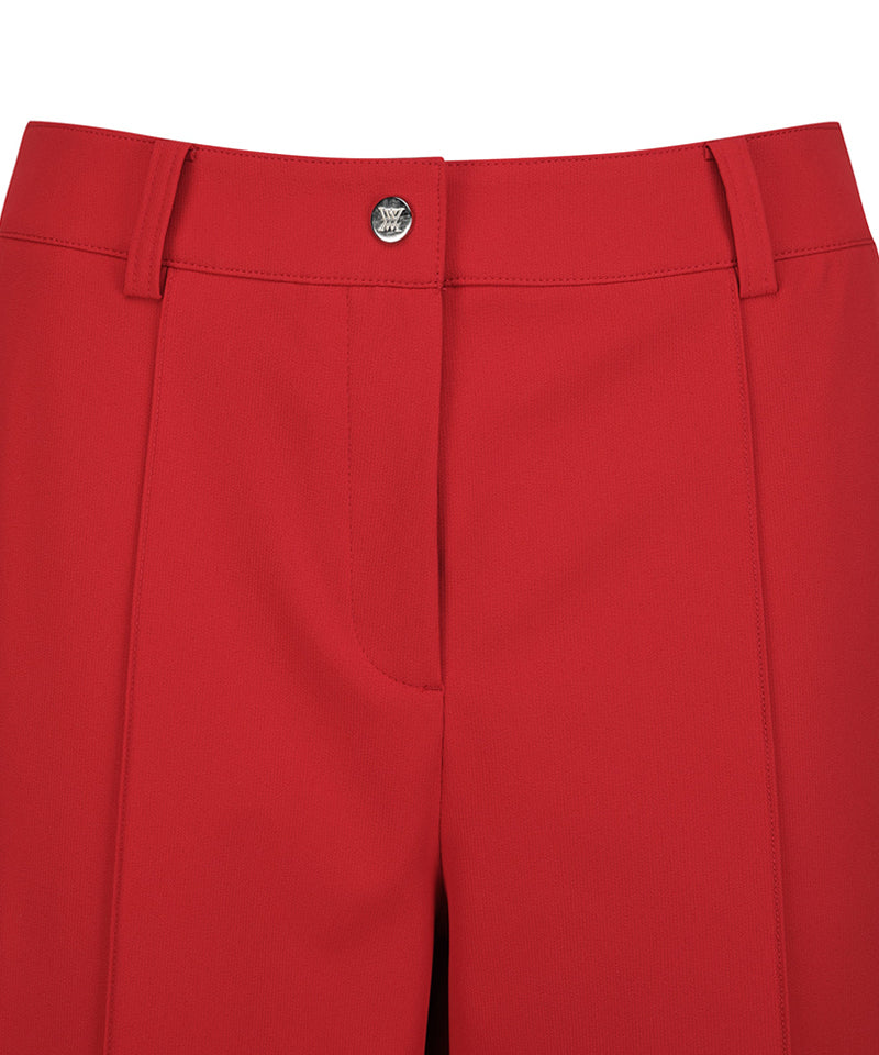 ANEW Golf Women's SP Semi Wide Pants - Red