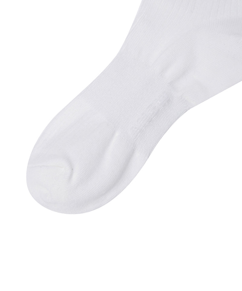 Women's Metal Block Socks - White