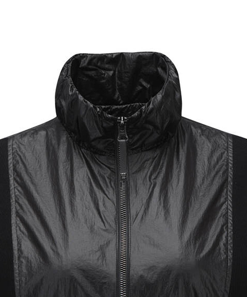 Women's Incision Coloring Point Jacket - Black