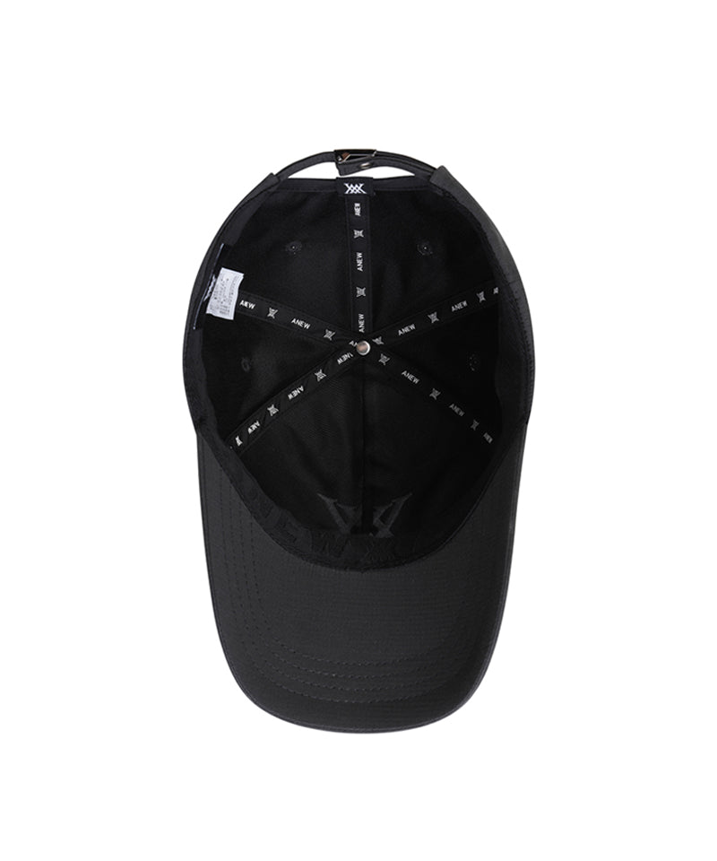 Anew Golf Seersucker Ball Cap - Black