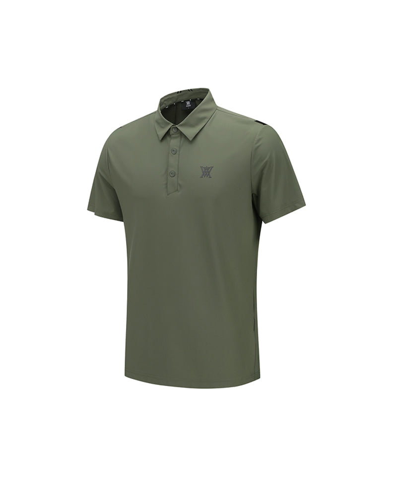 Men's Sporty Short T-Shirt - Khaki