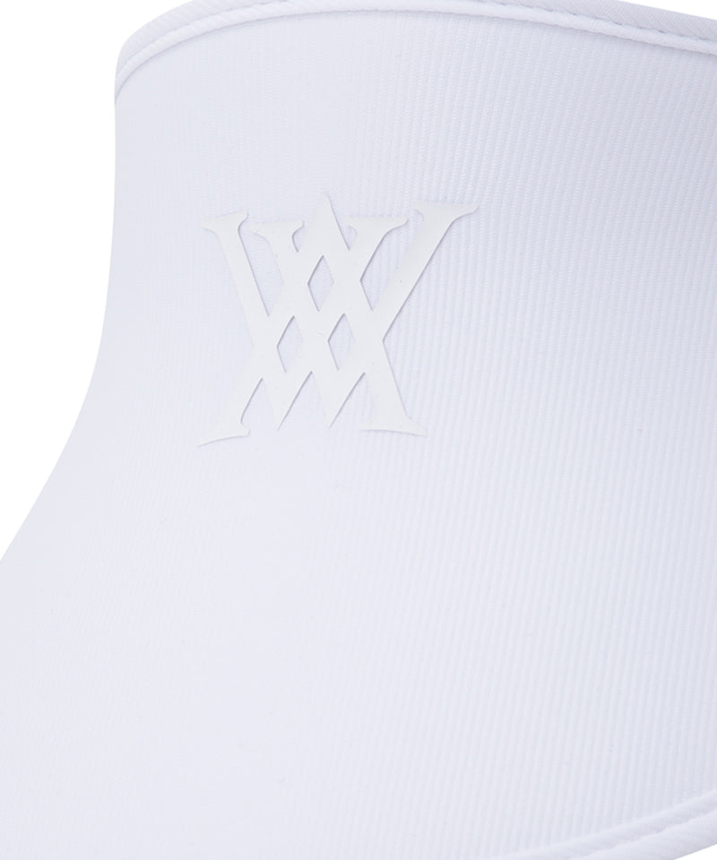 Women's Wide Edge Visor - White