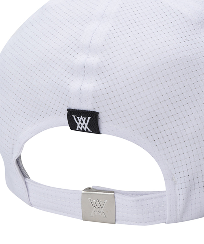 Anew Golf Uni Rip Mesh Cap - White