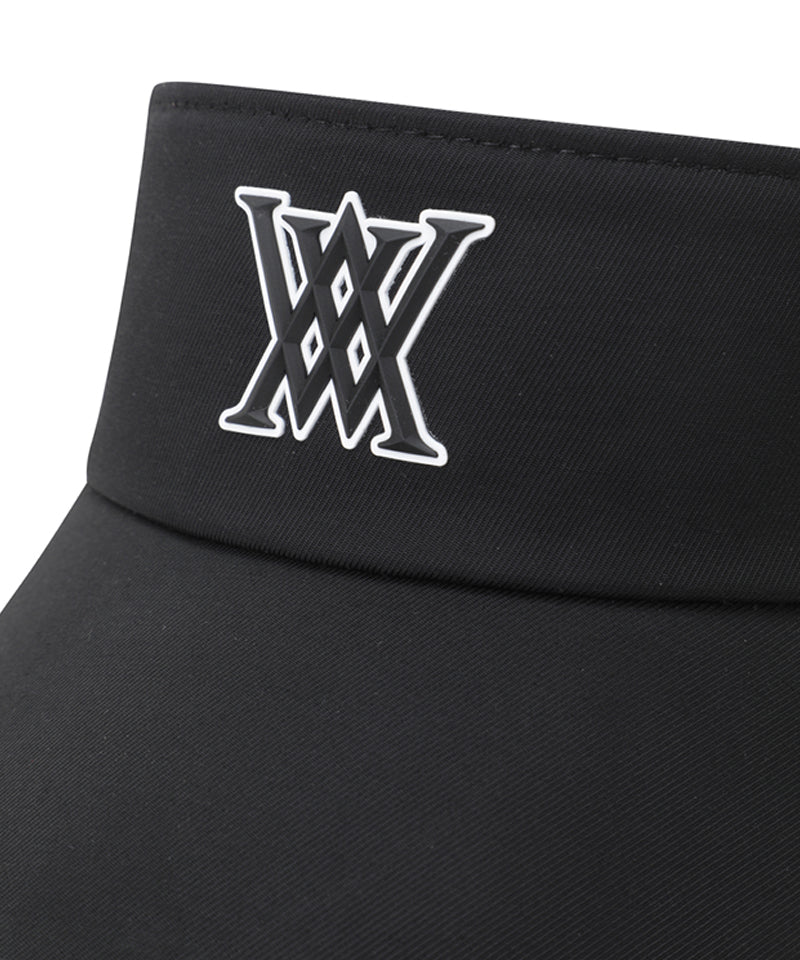 Unisex Essential Logo Visor - Black