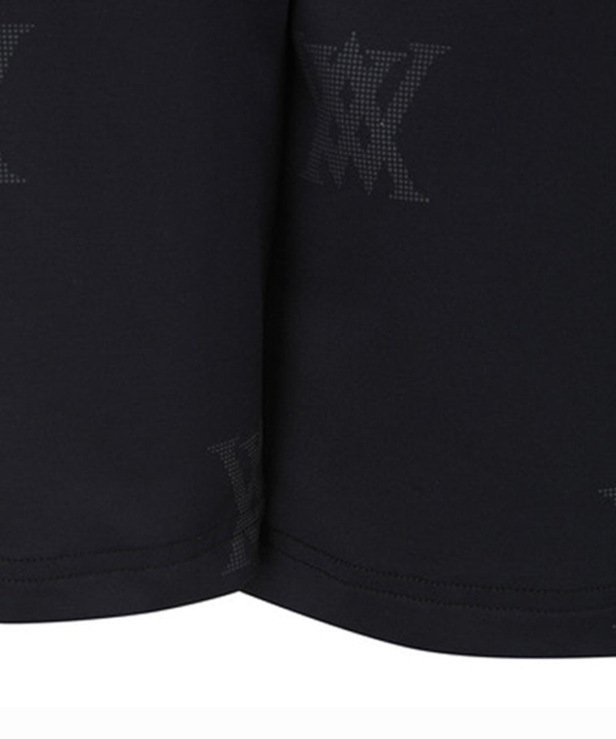 Men's Monogram Logo Baselayer - Black