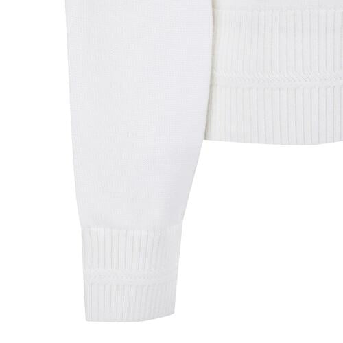 ANEW Golf Women's Logo Pattern Wind Block Pullover - Ivory