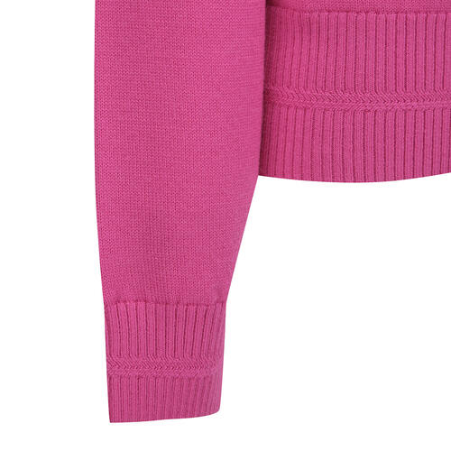 ANEW Golf Women's Logo Pattern Wind Block Pullover - Pink