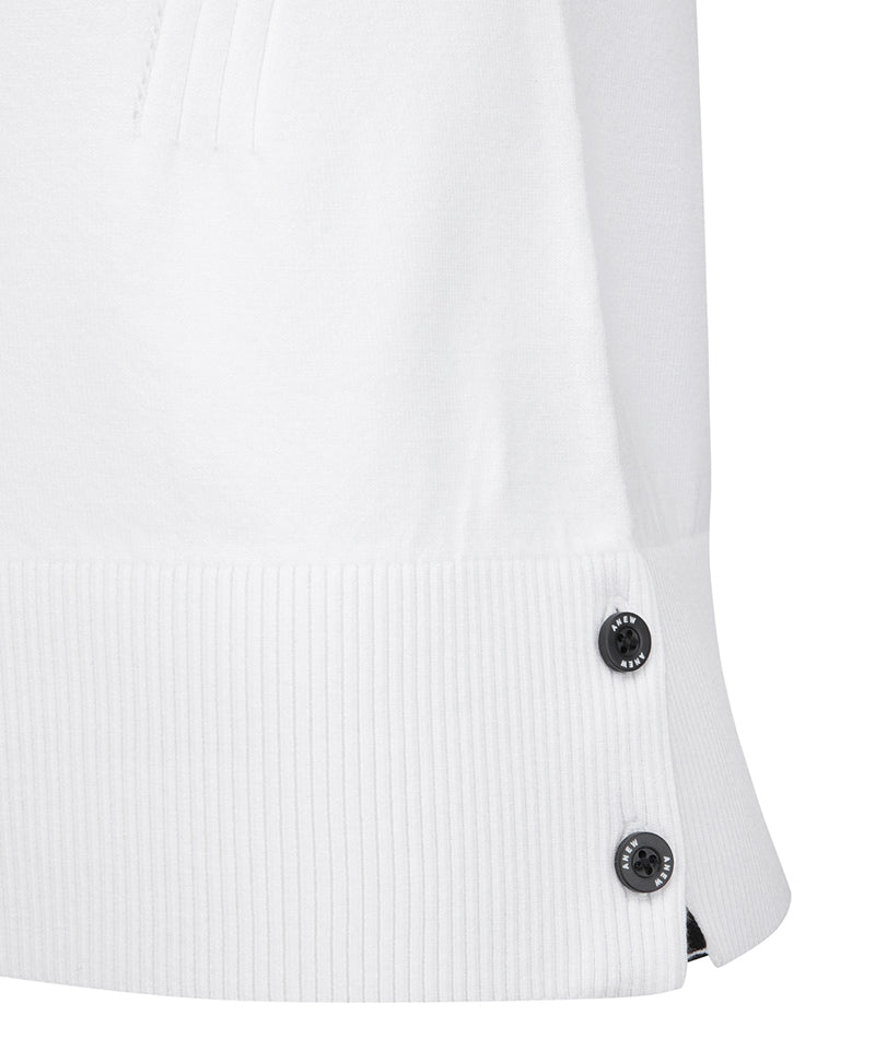 ANEW Golf Women's SP Collar Point Sweater - White