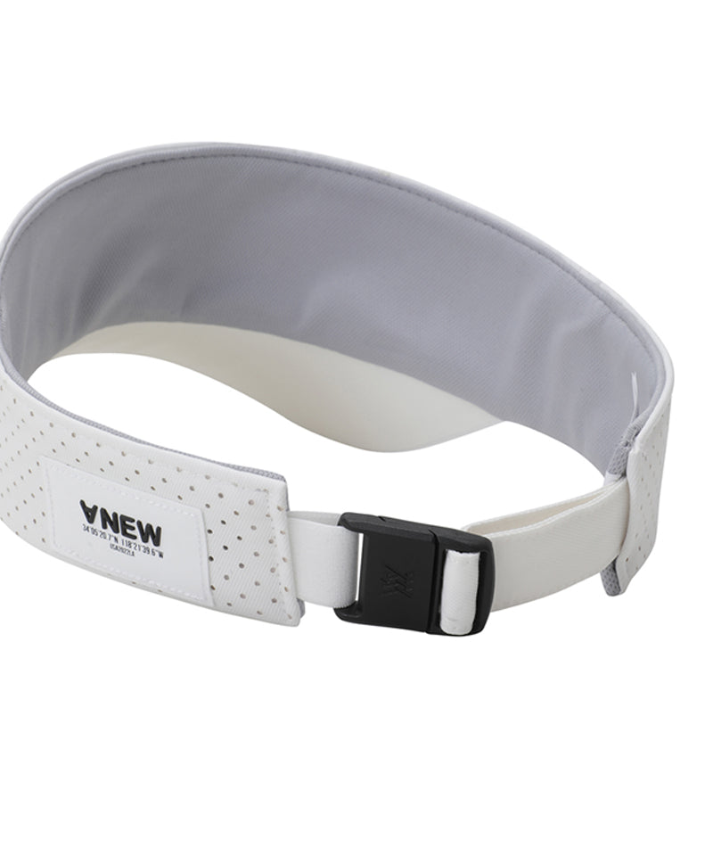 Unisex Essential Logo Visor - White