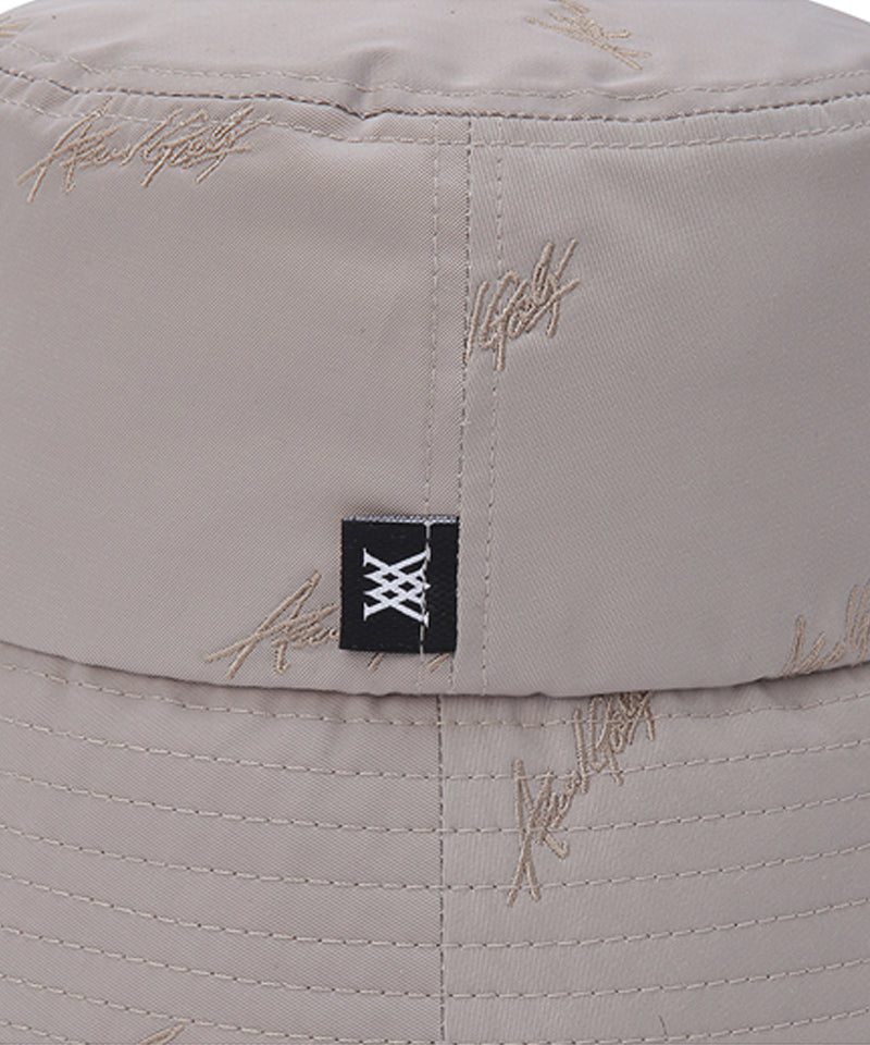 Unisex Embroidery Pattern Hat - Beige
