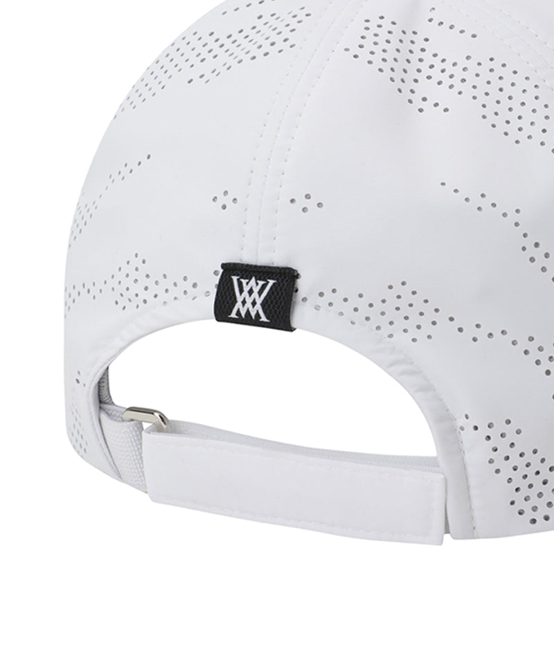 Uni Dot Camo Cap - White