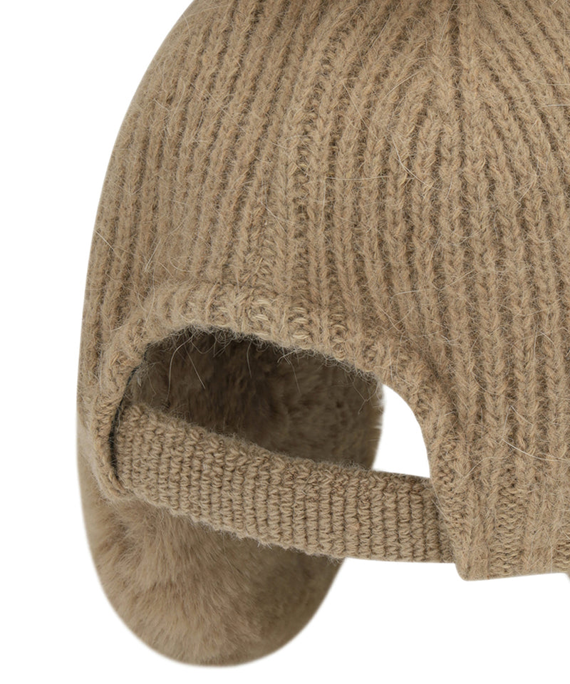 ANEW GOLF Women's New Angora Knit Ballcap - Beige